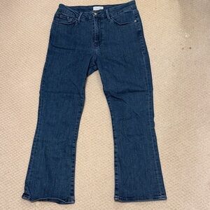 Frame Denim Dark Blue Boot Cut Jeans